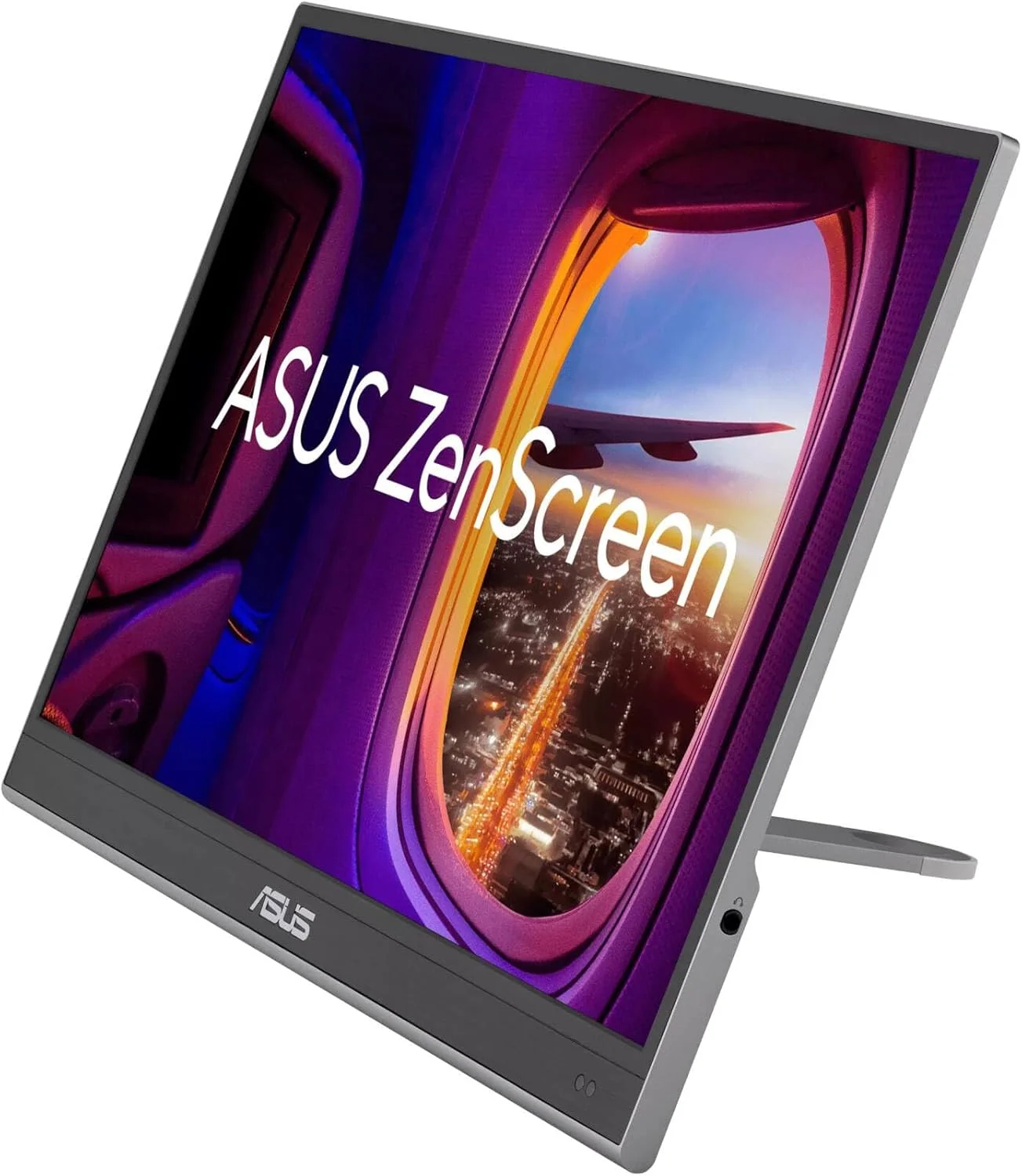 مانیتور گیمینگ قابل حمل 15.6 اینچی ایسوس مدل MQ16AHE - زمان پاسخگویی 1 میلی‌ثانیه، HDMI + 2x USB-C، Full HD 1920x1080، 60 هرتز