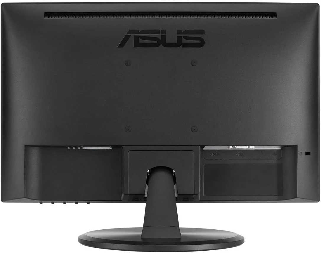 مانیتور لمسی 15.6 اینچی ASUS VT168HR با کیفیت Full HD 1366X768، دارای پورت HDMI و نور پس زمینه LED، رنگ مشکی