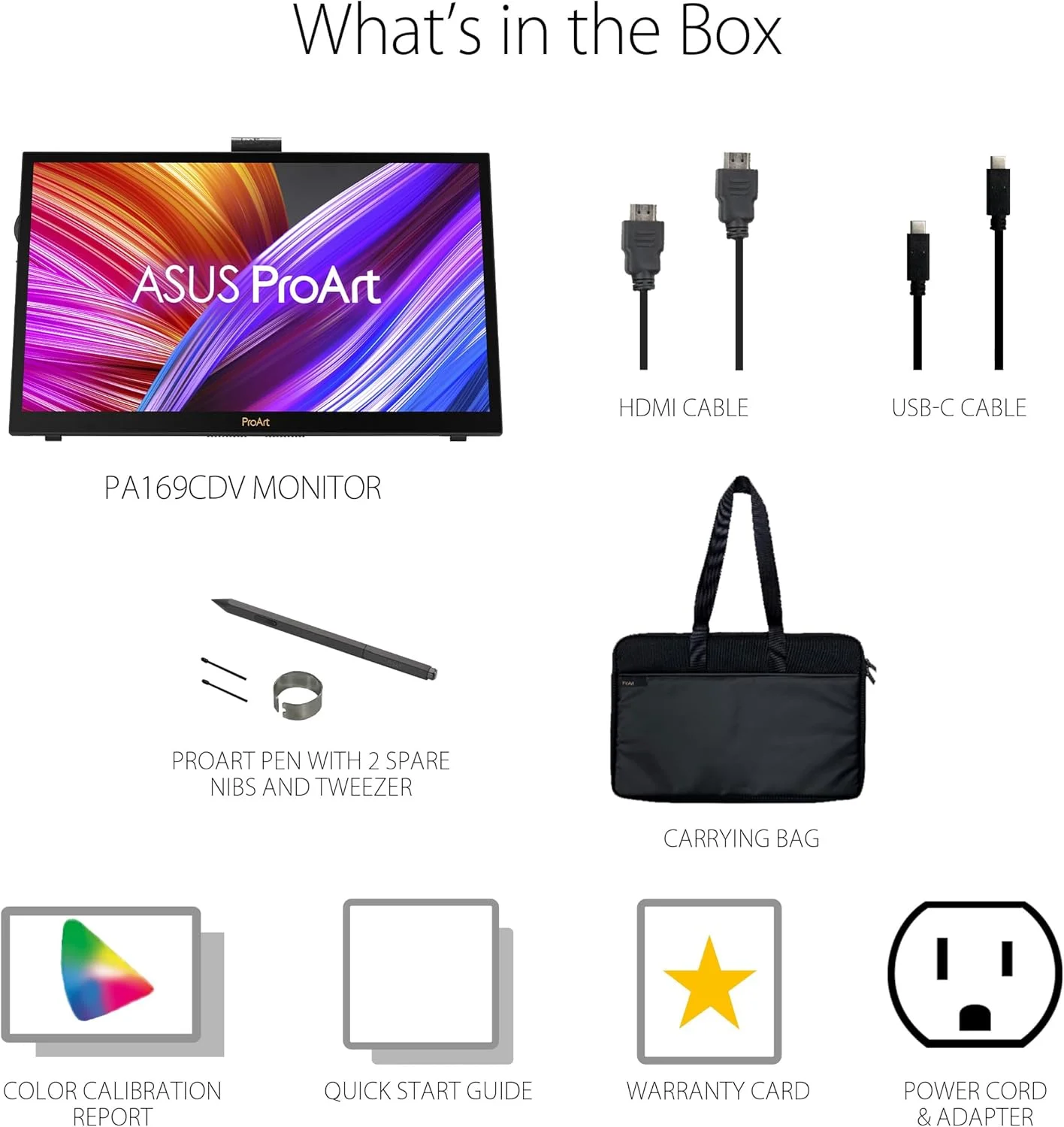 نمایشگر قلمی 15.6 اینچی 4K ایسوس ProArt (PA169CDV) - IPS، UHD (3840 x 2160)، WACOM Feel EMR، 100% sRGB، دارای گواهینامه Calman، دارای تاییدیه Pantone، بلندگوها، USB-C، لمس 10 نقطه ای، Dial، 3 سال گارانتی
