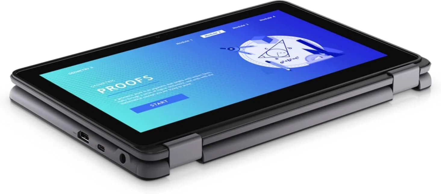 لپ تاپ Dell Latitude 3140 (2023) | 11.6 اینچ 1366x768 HD | سری N - N200 - هارد دیسک 128 گیگابایتی SSD - رم 8 گیگابایتی | 4 هسته @ 3.7 گیگاهرتز ویندوز 11 هوم مشکی (بازسازی شده)