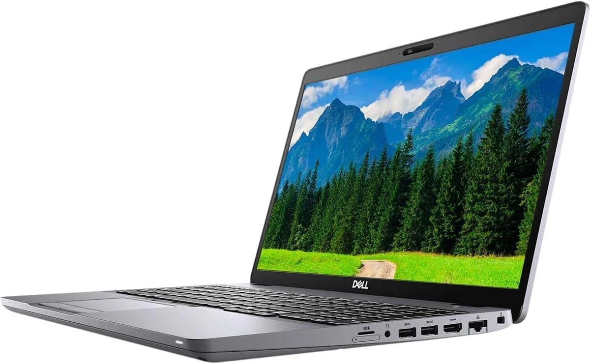 لپ تاپ Dell Latitude 5510 (2021) کامپیوتر شخصی پردازنده Intel Core i7-10610U نسل دهم، 16 گیگابایت رم، 1 ترابایت NVMe SSD، Type C، HDMI، وب کم، ویندوز 11 پرو (بازسازی شده)
