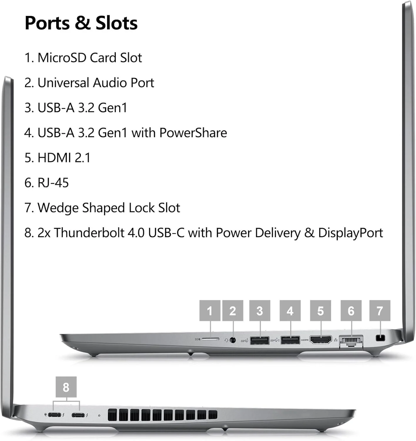 لپ تاپ تجاری هوش مصنوعی Dell Latitude 5550 15، کامپیوتر 15.6 اینچی FHD، پردازنده Intel Ultra 7 155U (بهتر از i7-1355U)، رم 32 گیگابایتی DDR5، حافظه SSD 1 ترابایتی PCIe، WiFi 6، صفحه کلید با نور پس زمینه، حسگر اثر انگشت، ویندوز 11 پرو لپ تاپ تجاری هوش مصنوعی Dell Latitude 5550 15، کامپیوتر 15.6 اینچی FHD، پردازنده Intel Ultra 7 155U (بهتر از i7-1355U)، رم 32 گیگابایتی DDR5، حافظه SSD 1 ترابایتی PCIe، WiFi 6، صفحه کلید با نور پس زمینه، حسگر اثر انگشت، ویندوز 11 پرو