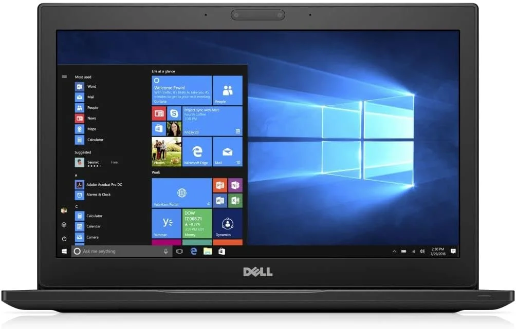 لپ تاپ تجاری دل Latitude 7280 (بازسازی شده، پردازنده Intel Core i5 نسل ششم، 8 گیگابایت رم، 256 گیگابایت SSD، صفحه نمایش 12.5 اینچی) لپ تاپ تجاری دل Latitude 7280 (بازسازی شده، پردازنده Intel Core i5 نسل ششم، 8 گیگابایت رم، 256 گیگابایت SSD، صفحه نمایش 12.5 اینچی)