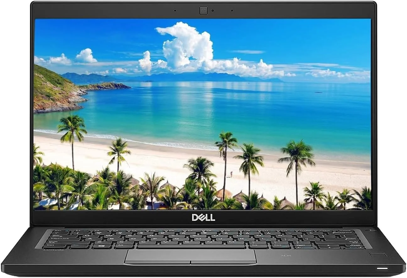 لپ تاپ دل Latitude 7390، نوت بوک کامپیوتر FHD، پردازنده Intel Core I5 8350U، رم 16 گیگابایتی، SSD 512 گیگابایتی، وب کم، وای فای و بلوتوث، HDMI، Type C، کیبورد با نور پس زمینه، ویندوز 11 (تجدید شده)، مشکی