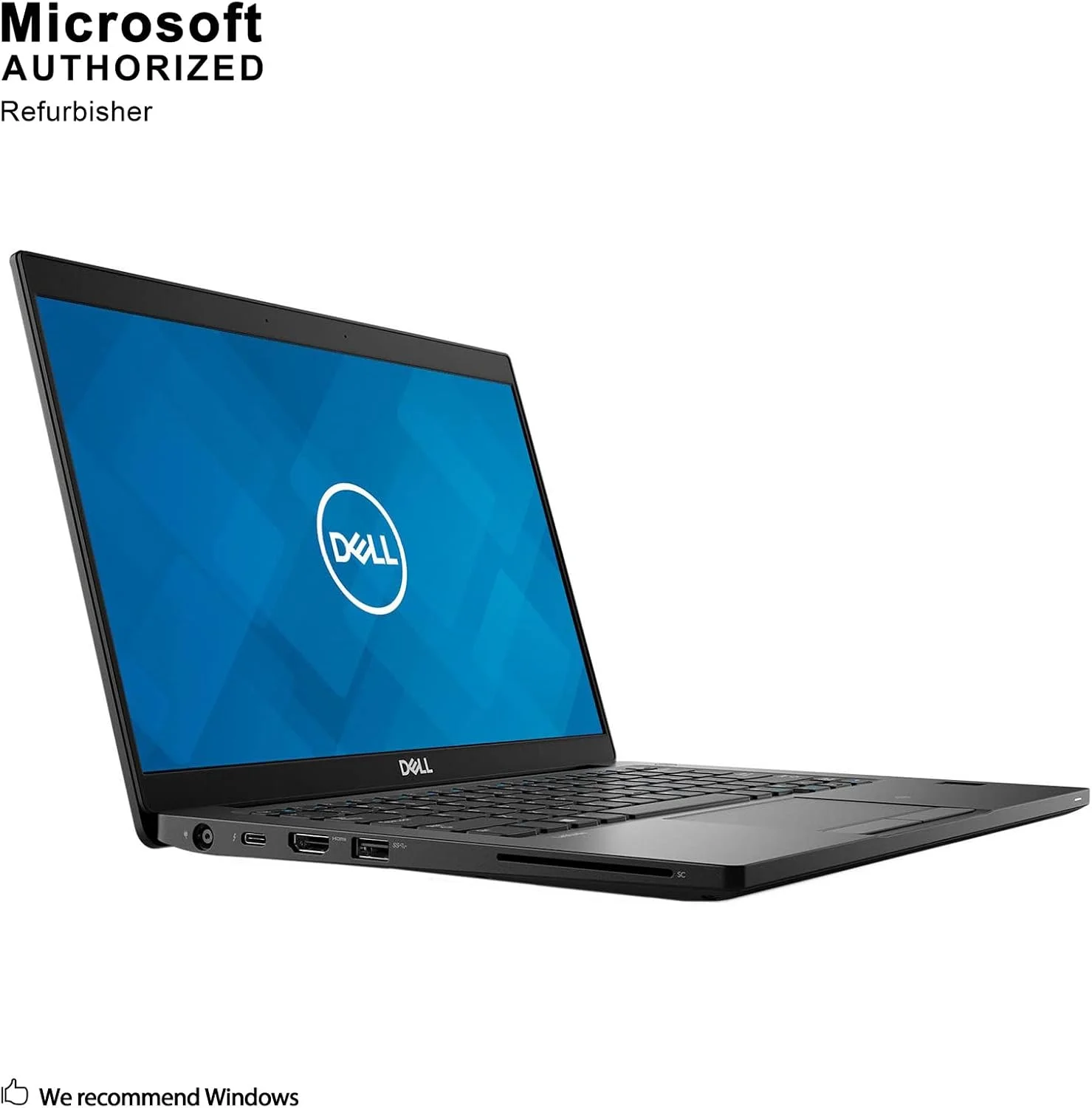 لپ تاپ دل Latitude 7390 (بازسازی شده)، صفحه نمایش لمسی 13.3 اینچی FHD، پردازنده Intel Core i5-8350U تا 3.6 گیگاهرتز، 8 گیگابایت رم، 256 گیگابایت SSD، DisplayPort از طریق USB-C، HDMI، Qualcomm WWAN، Wi-Fi، بلوتوث، Windows 10 Pro