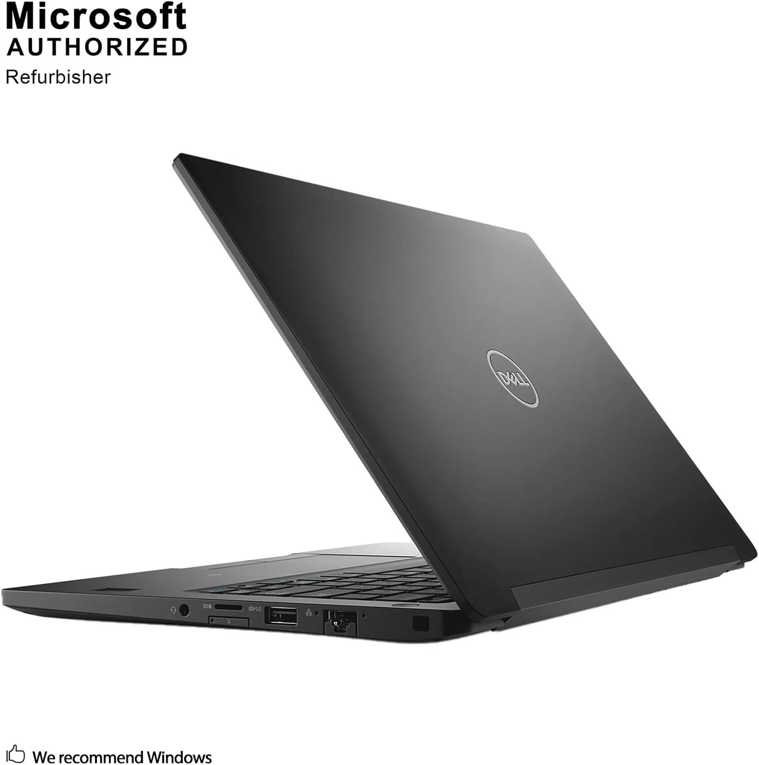 لپ تاپ دل Latitude 7390 (بازسازی شده)، صفحه نمایش لمسی 13.3 اینچی FHD، پردازنده Intel Core i5-8350U تا 3.6 گیگاهرتز، 8 گیگابایت رم، 256 گیگابایت SSD، DisplayPort از طریق USB-C، HDMI، Qualcomm WWAN، Wi-Fi، بلوتوث، Windows 10 Pro