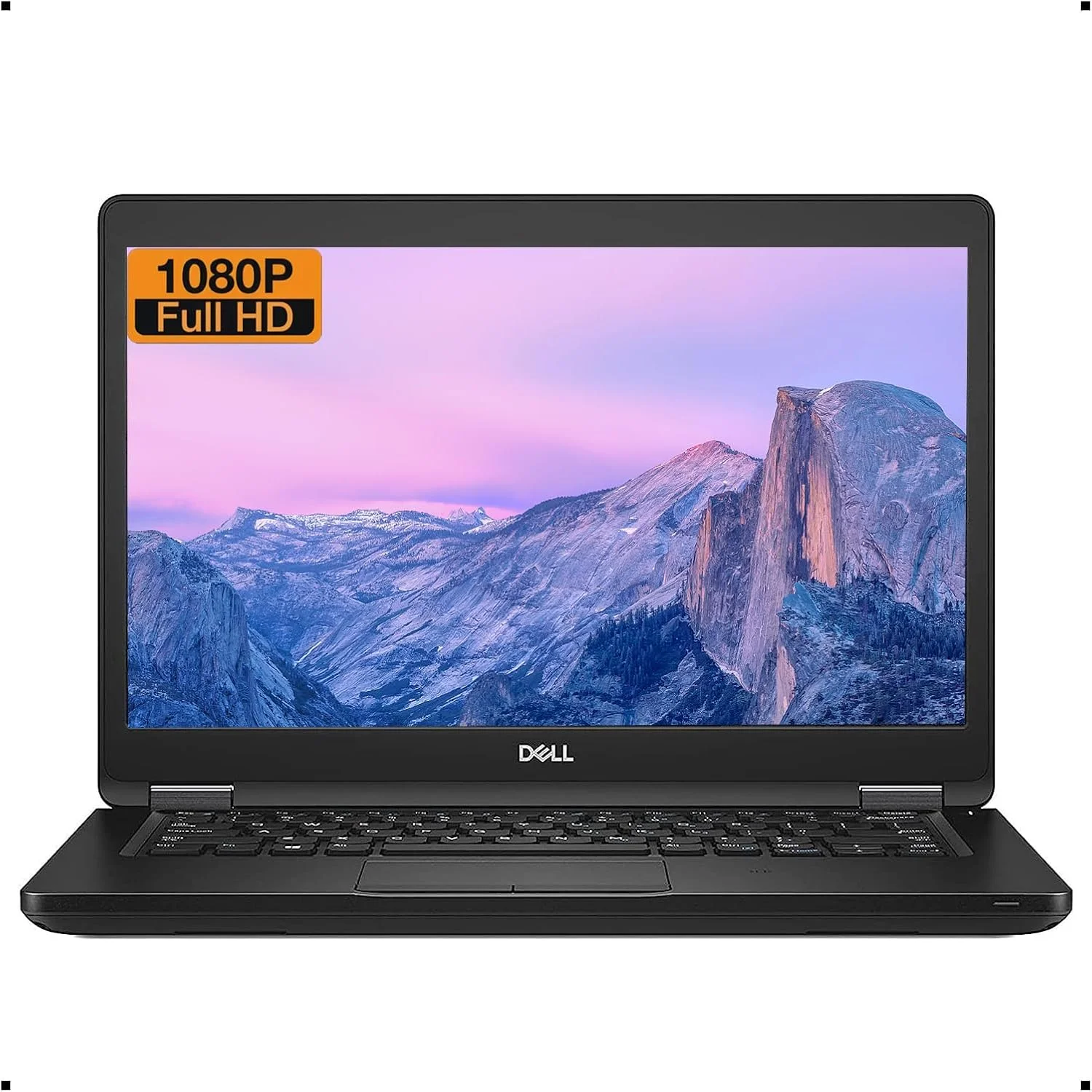لپ تاپ تجاری 14 اینچی Dell Latitude 5490 (بازسازی شده) با کیفیت FHD، پردازنده Intel Core i5-8350U با فرکانس 1.7 گیگاهرتز تا 3.6 گیگاهرتز، رم 16 گیگابایتی DDR4، حافظه SSD 512 گیگابایتی، وب کم، Windows 10Pro
