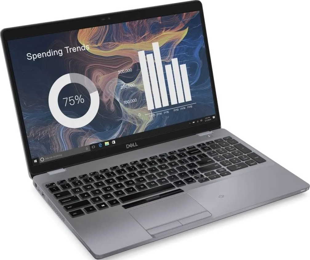 لپ تاپ تجاری دل Latitude 5510 (بازسازی شده) | پردازنده Intel Core i7 نسل دهم | 16 گیگابایت رم DDR4 | 512 گیگابایت SSD | صفحه نمایش 15.6 اینچی | ویندوز 10 پرو