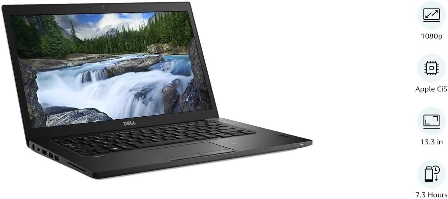 لپ تاپ تجاری دل Latitude 7390 (بازسازی شده) | پردازنده Intel Core i5 نسل هشتم | 8 گیگابایت رم | 256 گیگابایت SSD | صفحه نمایش 13.3 اینچی | ویندوز 10 پرو لپ تاپ تجاری دل Latitude 7390 (بازسازی شده) | پردازنده Intel Core i5 نسل هشتم | 8 گیگابایت رم | 256 گیگابایت SSD | صفحه نمایش 13.3 اینچی | ویندوز 10 پرو