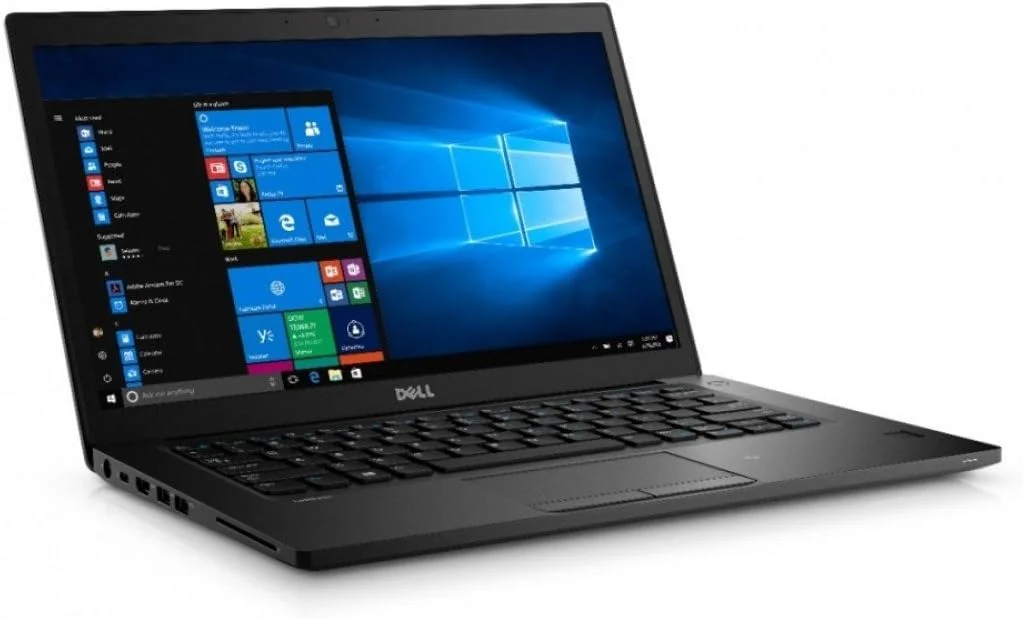 دل (بازسازی شده) Latitude 7480 با صفحه نمایش 14 اینچی FHD، پردازنده i5-6300U، رم 16 گیگابایتی، حافظه SSD 256 گیگابایتی، وب کم، کیبورد با نور پس زمینه، مشکی