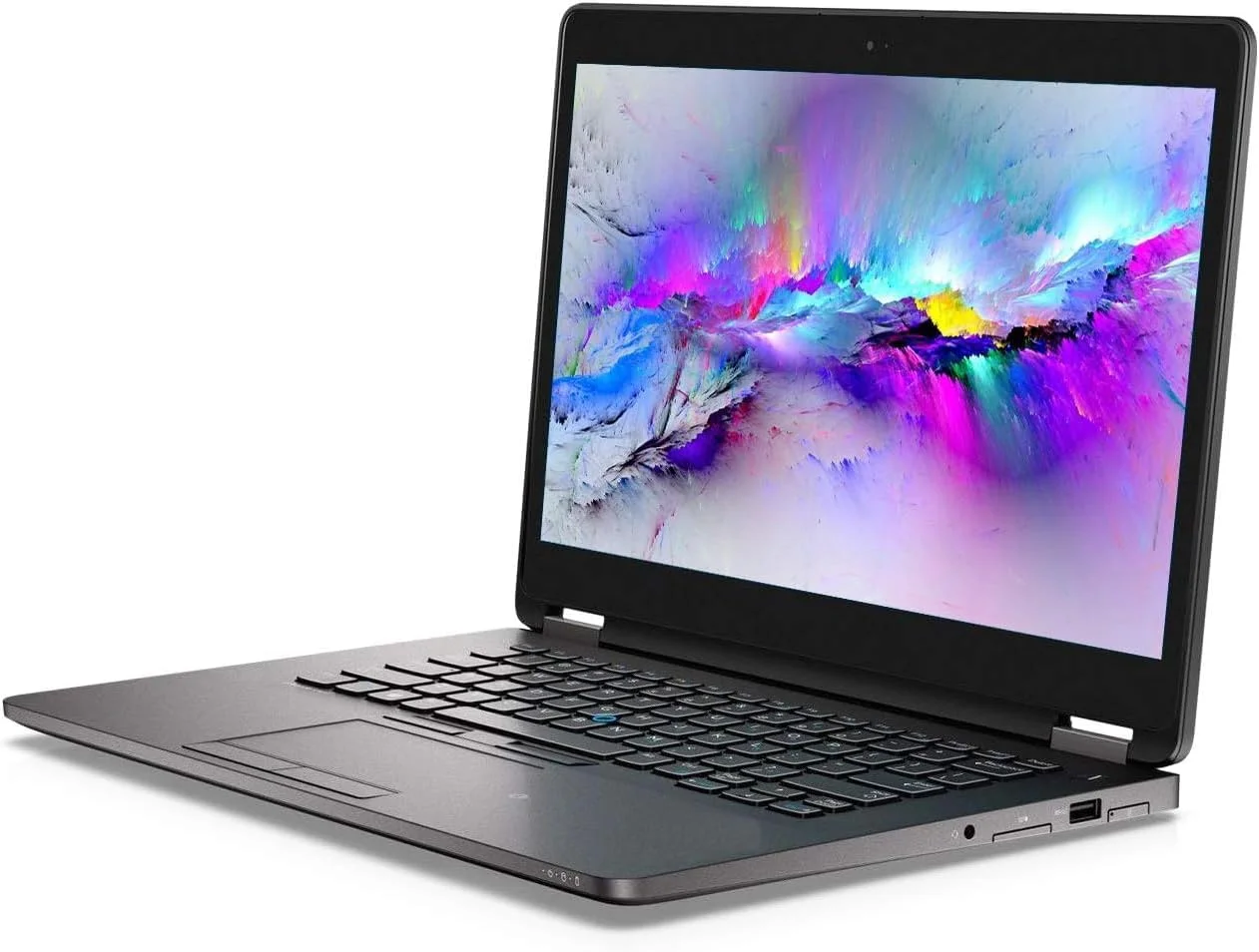 دل (بازسازی شده) اولترابوک لمسی Dell Latitude E7470 - پردازنده Intel Core i7-6600U 2.6GHz، رم 16 گیگابایت، حافظه SSD 512 گیگابایت، ویندوز 10 پرو
