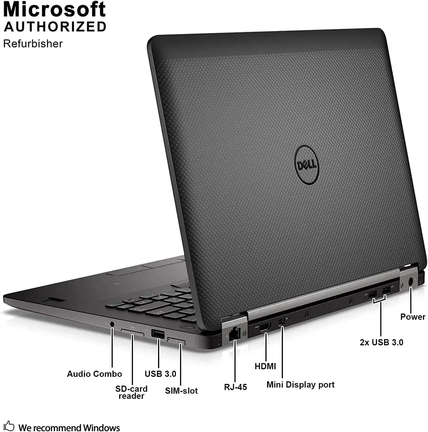 لپ تاپ 14 اینچی Dell Latitude E7470 (بازسازی شده)، پردازنده Core i5-6300U 2.4GHz، رم 8 گیگابایت، SSD 256 گیگابایت، ویندوز 10 پرو 64 بیتی لپ تاپ 14 اینچی Dell Latitude E7470 (بازسازی شده)، پردازنده Core i5-6300U 2.4GHz، رم 8 گیگابایت، SSD 256 گیگابایت، ویندوز 10 پرو 64 بیتی
