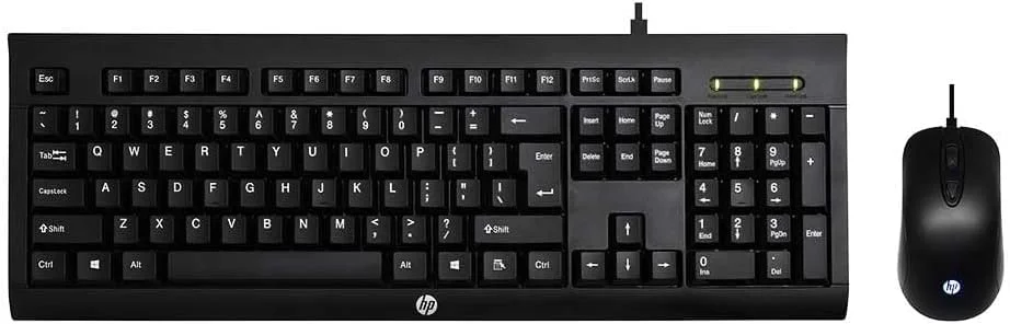 کیبورد و ماوس گیمینگ HP KM100 - 1QW64AA