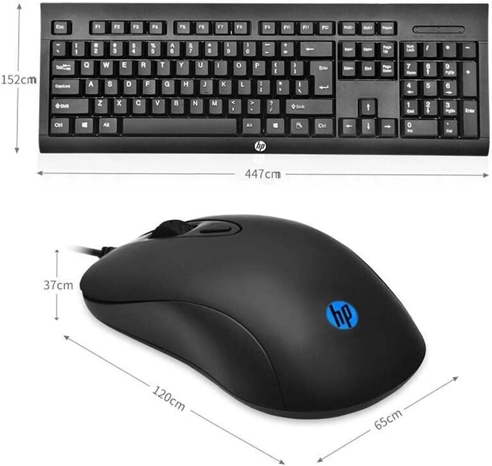 کیبورد و ماوس گیمینگ HP KM100 - 1QW64AA کیبورد و ماوس گیمینگ HP KM100 - 1QW64AA