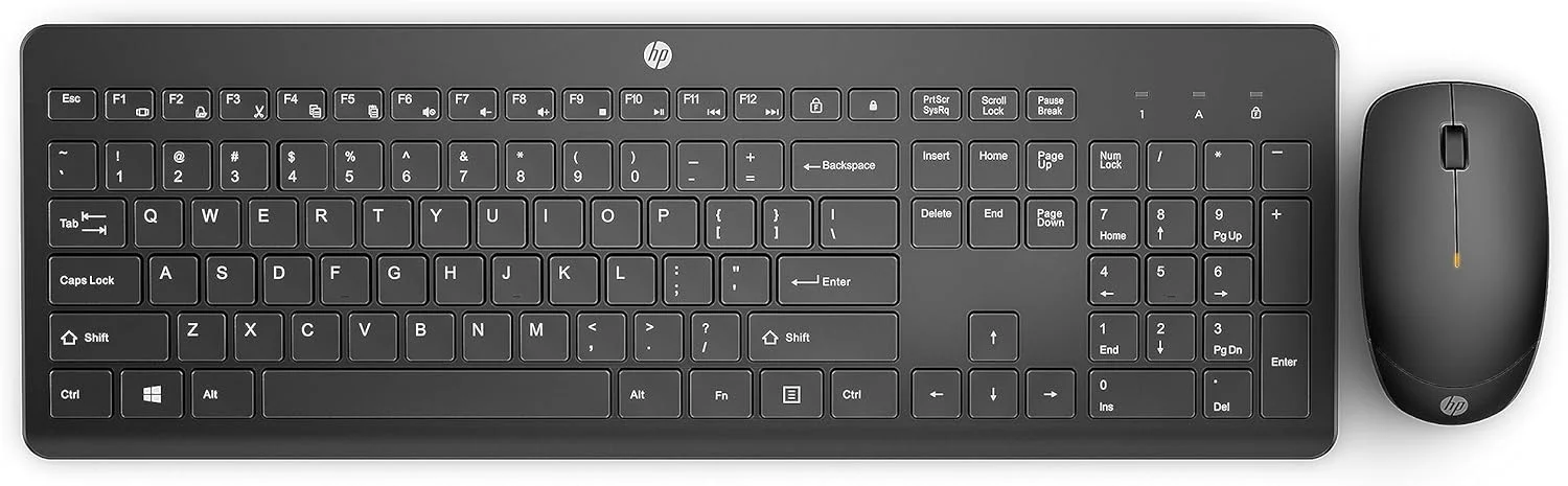 مجموعه ماوس و کیبورد بی سیم HP 230 - عربی-انگلیسی (18H24AA)