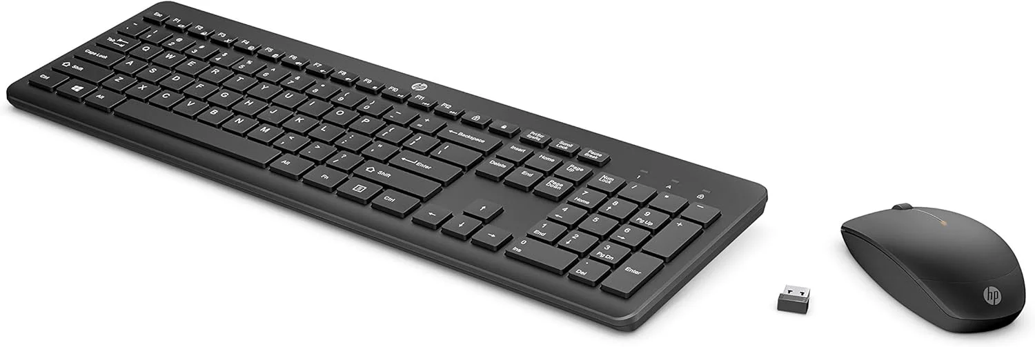 مجموعه ماوس و کیبورد بی سیم HP 230 - عربی-انگلیسی (18H24AA)