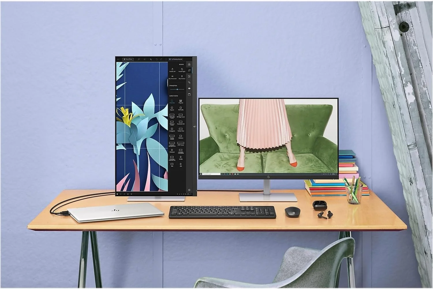 مجموعه ماوس و کیبورد بی سیم HP 230 - عربی-انگلیسی (18H24AA)