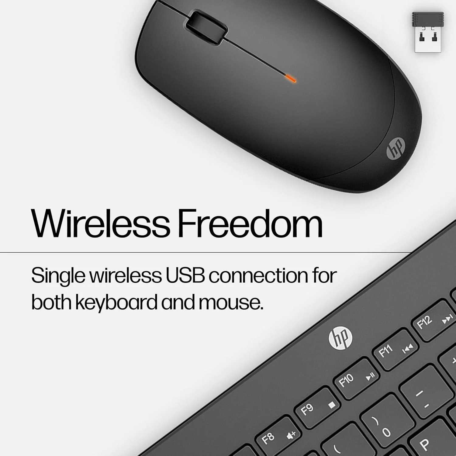 مجموعه ماوس و کیبورد بی سیم HP 230 - عربی-انگلیسی (18H24AA)