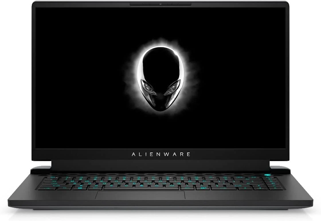 لپ تاپ گیمینگ ممتاز Dell Alienware M15 R5، AMD Ryzen™ 7-5800H، صفحه نمایش 15.6 اینچ QHD، 1 ترابایت SSD، 16 گیگابایت رم، کارت گرافیک NVIDIA® GeForce RTX™ 3060 6GB، ویندوز 10 هوم، صفحه کلید انگلیسی عربی، مشکی