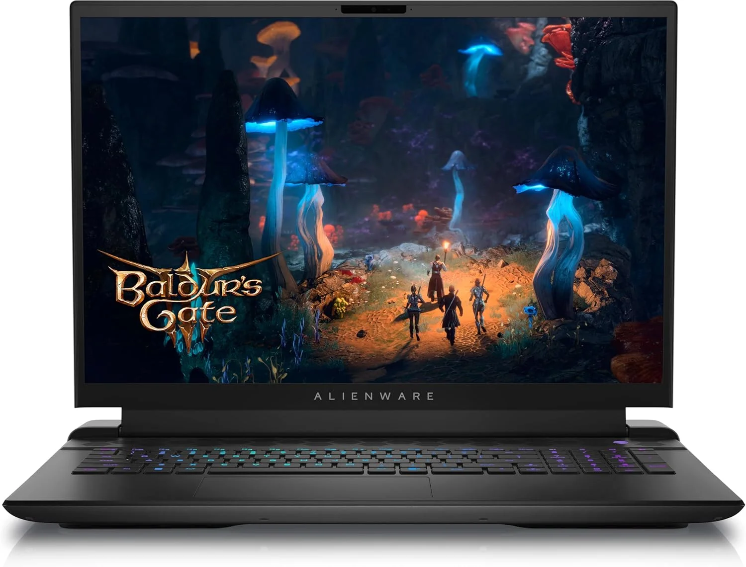 لپ تاپ Dell Alienware m18 R2 (2024) | 18 اینچ 1920x1200 FHD+ | Core i9-14900HX - 1 ترابایت SSD + 1 ترابایت SSD هارد درایو - 64 گیگابایت رم - Nvidia GeForce RTX 4090 | 24 هسته @ 5.8 گیگاهرتز - 16 گیگابایت GDDR6X Win 11 Pro مشکی