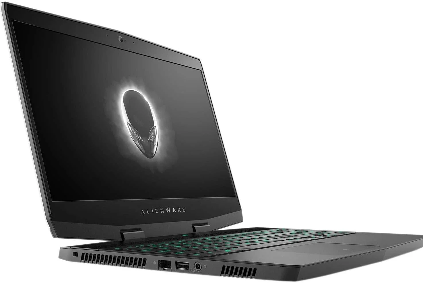 لپ تاپ گیمینگ دل Alienware M17 R2 با صفحه نمایش 17.3 اینچی FHD، حافظه SSD 256 گیگابایتی، پردازنده i5 با فرکانس 2.4 گیگاهرتز (8 گیگابایت رم، کارت گرافیک GTX 1660 Ti 6GB GDDR6، پردازنده چهار هسته ای i5-9300H، ویندوز 10 هوم) - رنگ Dark Side of The Moon