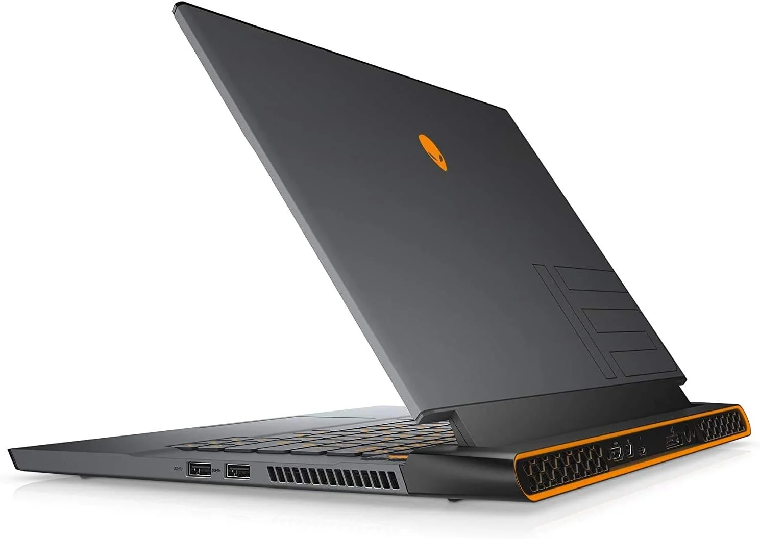 لپ تاپ گیمینگ دل Alienware M17 R2 با صفحه نمایش 17.3 اینچی FHD، حافظه SSD 256 گیگابایتی، پردازنده i5 با فرکانس 2.4 گیگاهرتز (8 گیگابایت رم، کارت گرافیک GTX 1660 Ti 6GB GDDR6، پردازنده چهار هسته ای i5-9300H، ویندوز 10 هوم) - رنگ Dark Side of The Moon