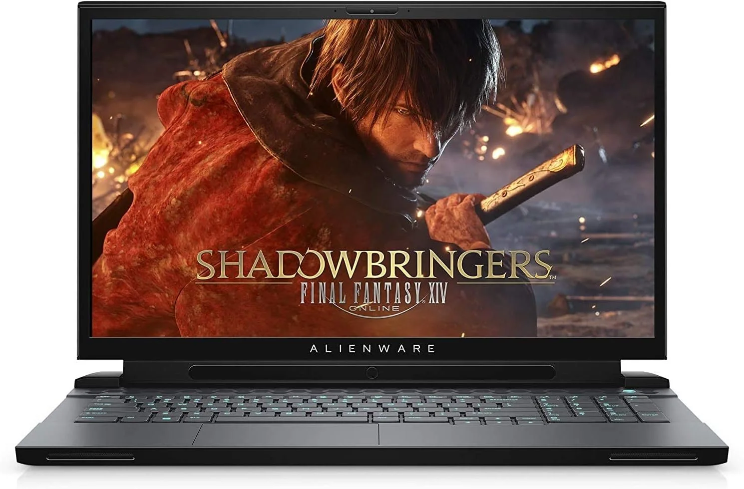 لپ تاپ گیمینگ دل Alienware M17 R2 با صفحه نمایش 17.3 اینچی FHD، حافظه SSD 256 گیگابایتی، پردازنده i5 با فرکانس 2.4 گیگاهرتز (8 گیگابایت رم، کارت گرافیک GTX 1660 Ti 6GB GDDR6، پردازنده چهار هسته ای i5-9300H، ویندوز 10 هوم) - رنگ Dark Side of The Moon