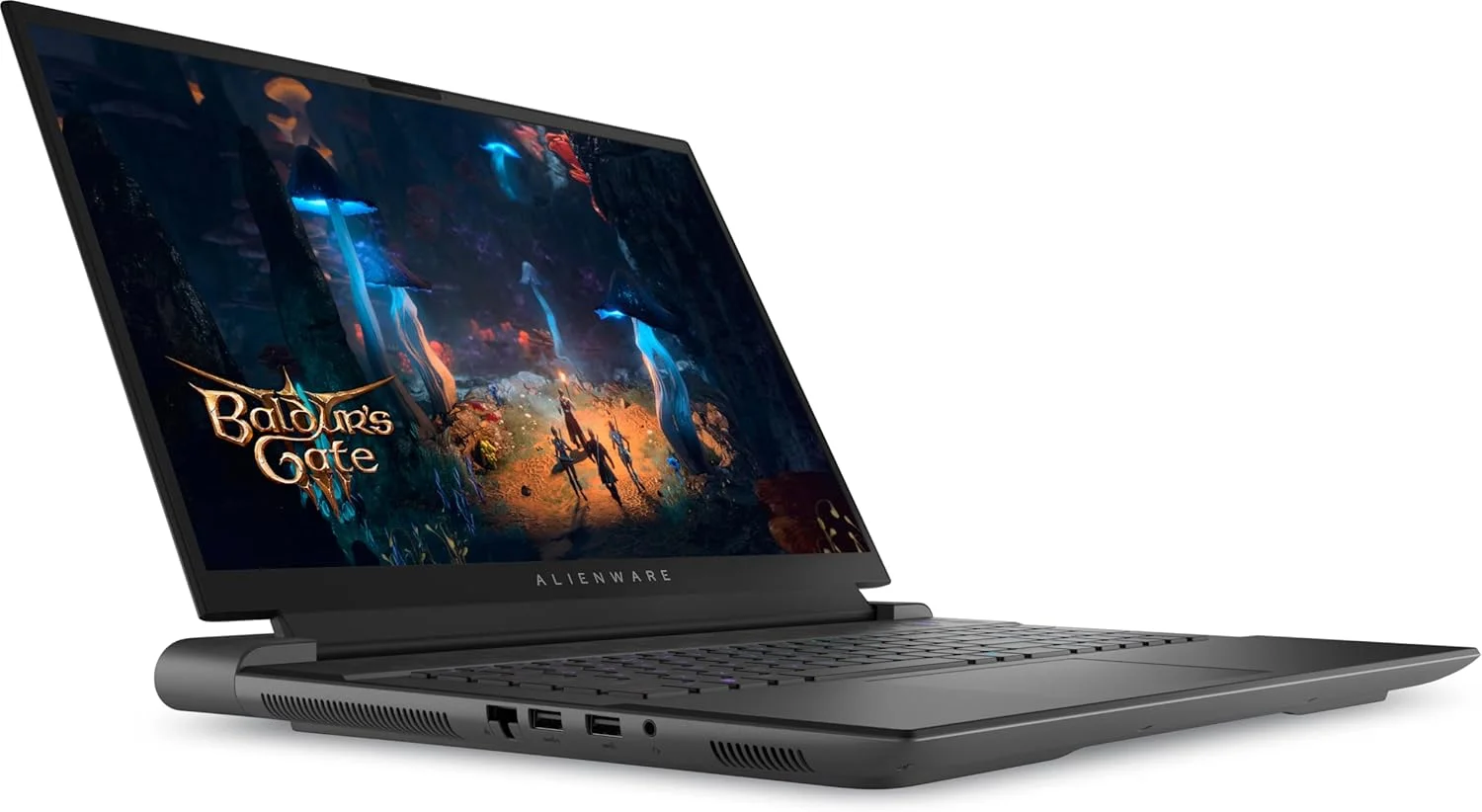 لپ تاپ گیمینگ Dell Alienware M18 R2 - پردازنده Intel Core i9-14900HX، صفحه نمایش 18 اینچی QHD+ (2560 x 1600) 165 هرتز، 32 گیگابایت رم DDR5، 1 ترابایت SSD، کارت گرافیک NVIDIA GeForce RTX 4090، ویندوز 11 هوم