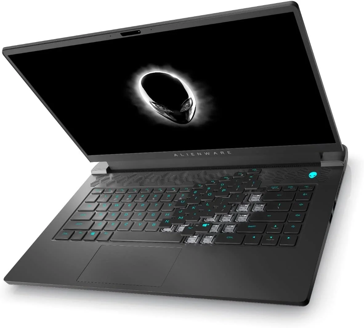 لپ تاپ گیمینگ ممتاز Dell Alienware M15 R5، AMD Ryzen™ 7-5800H، صفحه نمایش 15.6 اینچ QHD، 1 ترابایت SSD، 16 گیگابایت رم، کارت گرافیک NVIDIA® GeForce RTX™ 3060 6GB، ویندوز 10 هوم، صفحه کلید انگلیسی عربی، مشکی