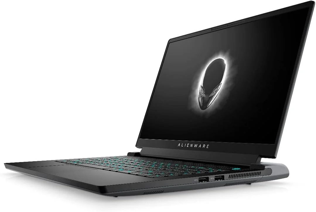 لپ تاپ گیمینگ ممتاز Dell Alienware M15 R5، AMD Ryzen™ 7-5800H، صفحه نمایش 15.6 اینچ QHD، 1 ترابایت SSD، 16 گیگابایت رم، کارت گرافیک NVIDIA® GeForce RTX™ 3060 6GB، ویندوز 10 هوم، صفحه کلید انگلیسی عربی، مشکی