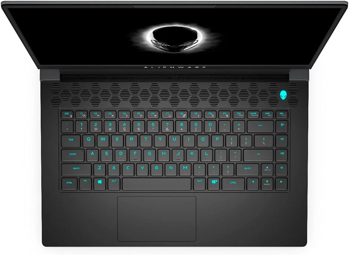 لپ تاپ گیمینگ ممتاز Dell Alienware M15 R5، AMD Ryzen™ 7-5800H، صفحه نمایش 15.6 اینچ QHD، 1 ترابایت SSD، 16 گیگابایت رم، کارت گرافیک NVIDIA® GeForce RTX™ 3060 6GB، ویندوز 10 هوم، صفحه کلید انگلیسی عربی، مشکی