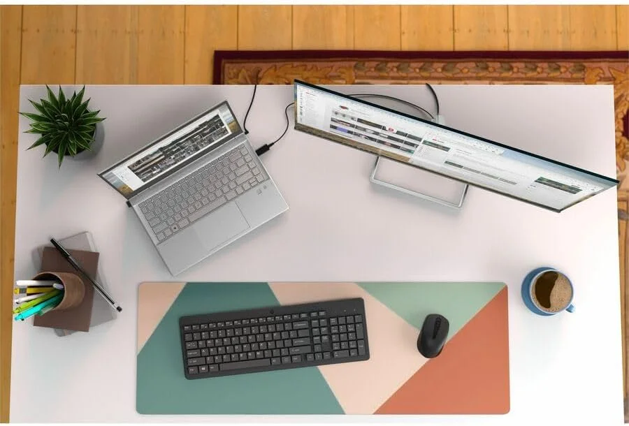 مجموعه کیبورد و ماوس بیسیم HP 330 - گیرنده USB بیسیم 2.4 گیگاهرتز - کلیدهای Chiclet، 12 میانبر صفحه کلید - ماوس 1600 DPI چند سطحی - نشانگر LED Num Lock، Caps Lock، Scroll Lock (2V9E6AA) مجموعه کیبورد و ماوس بیسیم HP 330 - گیرنده USB بیسیم 2.4 گیگاهرتز - کلیدهای Chiclet، 12 میانبر صفحه کلید - ماوس 1600 DPI چند سطحی - نشانگر LED Num Lock، Caps Lock، Scroll Lock (2V9E6AA)