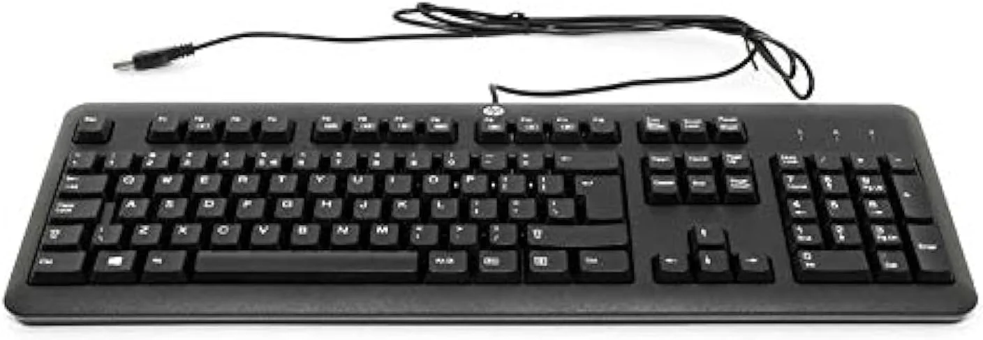 کیبورد باریک USB اچ پی (UK)