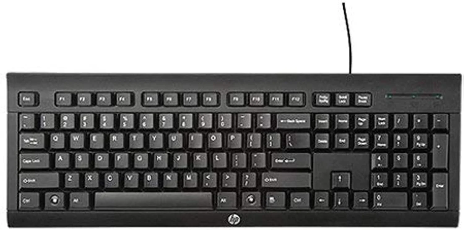 کیبورد USB سیم دار HP K200 (مشکی)