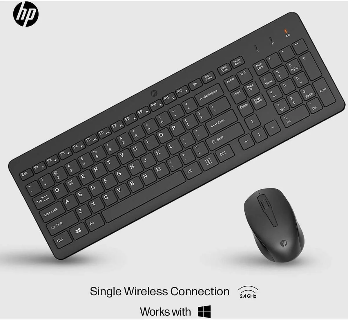 مجموعه کیبورد و ماوس بیسیم HP 330 - گیرنده USB بیسیم 2.4 گیگاهرتز - کلیدهای Chiclet، 12 میانبر صفحه کلید - ماوس 1600 DPI چند سطحی - نشانگر LED Num Lock، Caps Lock، Scroll Lock (2V9E6AA) مجموعه کیبورد و ماوس بیسیم HP 330 - گیرنده USB بیسیم 2.4 گیگاهرتز - کلیدهای Chiclet، 12 میانبر صفحه کلید - ماوس 1600 DPI چند سطحی - نشانگر LED Num Lock، Caps Lock، Scroll Lock (2V9E6AA)