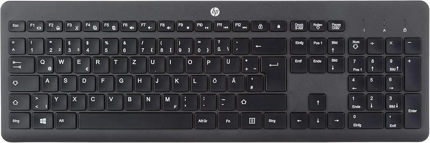 موس و کیبورد HP 230 (موس و کیبورد بی سیم، دانگل USB، عمر باتری تا 16 ماه) مشکی موس و کیبورد HP 230 (موس و کیبورد بی سیم، دانگل USB، عمر باتری تا 16 ماه) مشکی