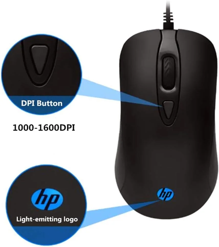 کیبورد و ماوس گیمینگ سیم دار USB مدل HP KM100 مناسب برای کامپیوتر و لپ تاپ - مشکی کیبورد و ماوس گیمینگ سیم دار USB مدل HP KM100 مناسب برای کامپیوتر و لپ تاپ - مشکی
