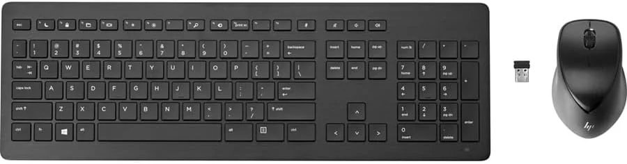 موس و کیبورد بی سیم قابل شارژ HP مدل 950MK