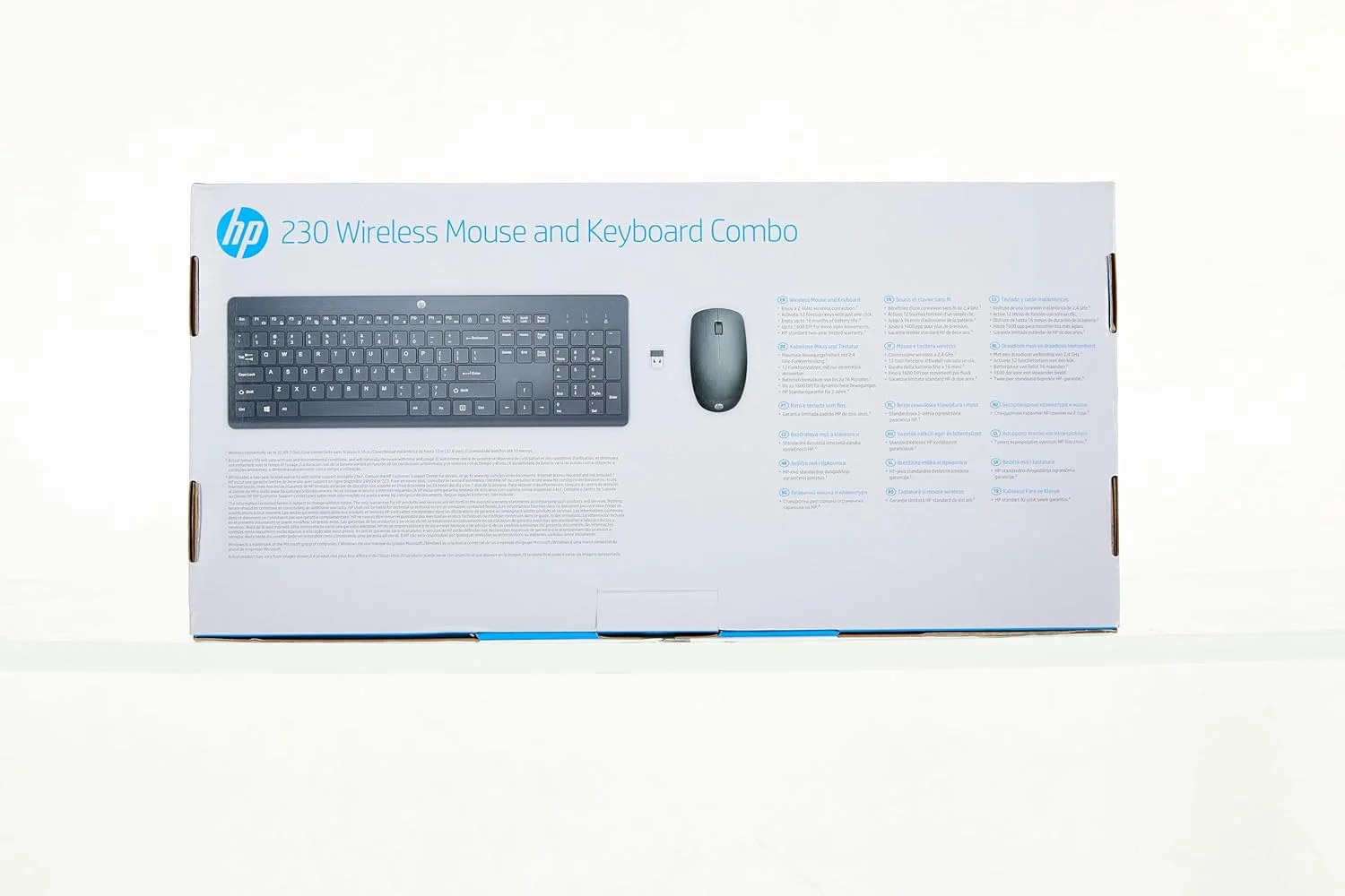 موس و کیبورد HP 230 (موس و کیبورد بی سیم، دانگل USB، عمر باتری تا 16 ماه) مشکی موس و کیبورد HP 230 (موس و کیبورد بی سیم، دانگل USB، عمر باتری تا 16 ماه) مشکی