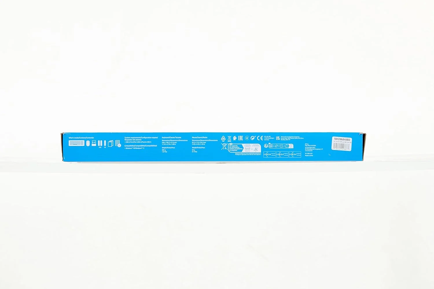 موس و کیبورد HP 230 (موس و کیبورد بی سیم، دانگل USB، عمر باتری تا 16 ماه) مشکی موس و کیبورد HP 230 (موس و کیبورد بی سیم، دانگل USB، عمر باتری تا 16 ماه) مشکی
