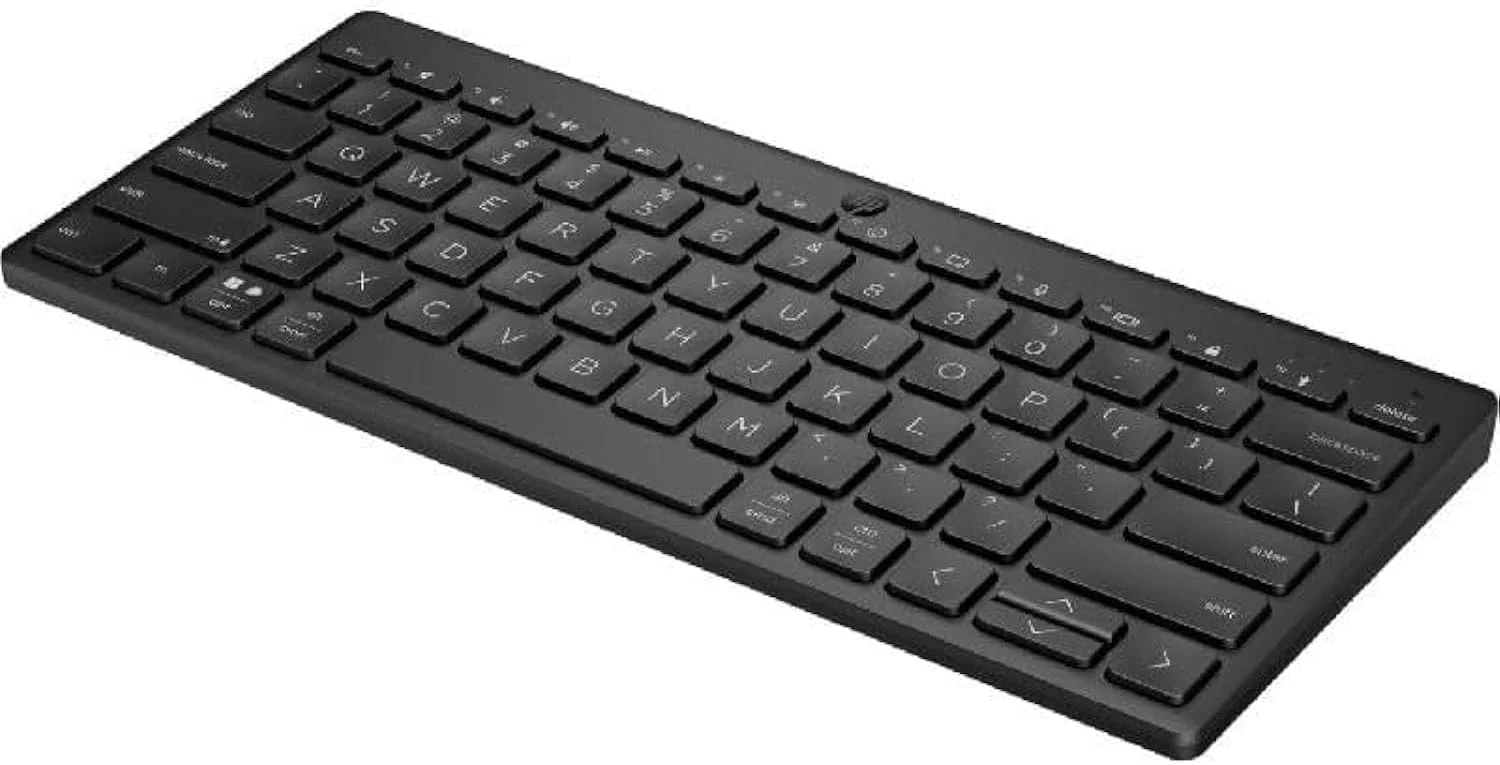 کیبورد چند دستگاهی بی سیم HP 350 مشکی با حروف عربی