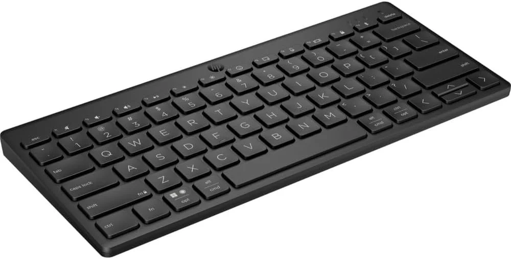 کیبورد چند دستگاهی بی سیم HP 350 مشکی با حروف عربی