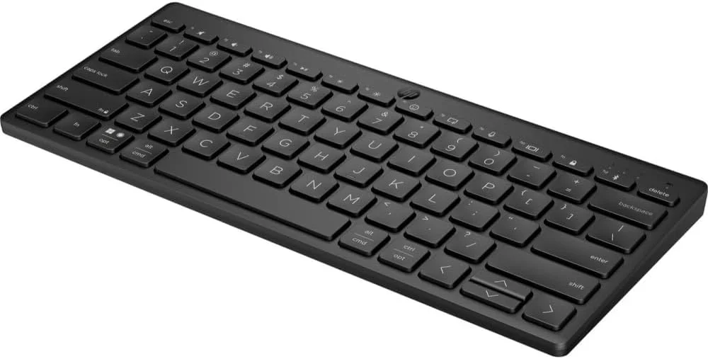 کیبورد چند دستگاهی بی سیم HP 350 مشکی با حروف عربی