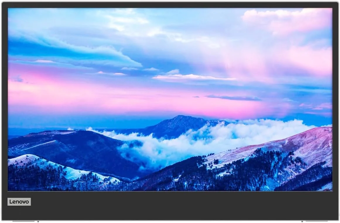 مانیتور موبایل لنوو - L15 - قابل حمل - صفحه نمایش 15.6 اینچی FHD - نرخ تازه سازی 60 هرتز - دارای گواهی نور آبی کم