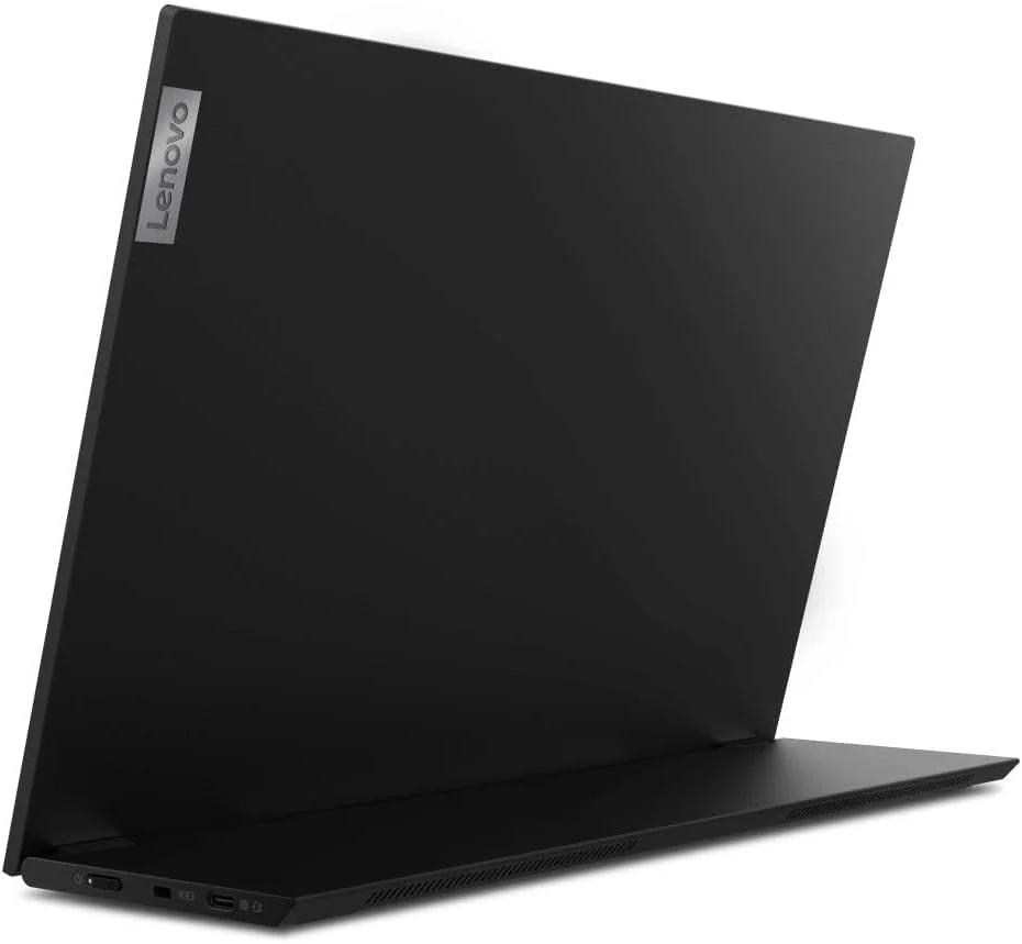 مانیتور قابل حمل 15.6 اینچی لنوو ThinkVision M15 Full HD WLED LCD - نسبت تصویر 16:9 - مشکی کلاغی