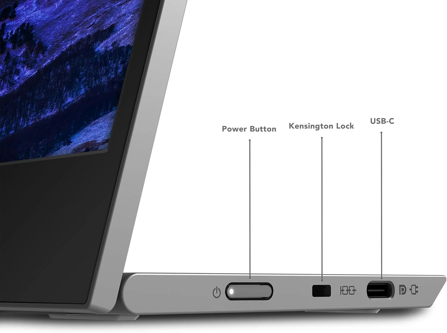 مانیتور قابل حمل 15.6 اینچی لنوو L15، FHD، 1080p، 60 هرتز، IPS، 6ms، USB-C، همراه با کاور، مشکی کلاغی [66E4UAC1WL] - 3 سال گارانتی