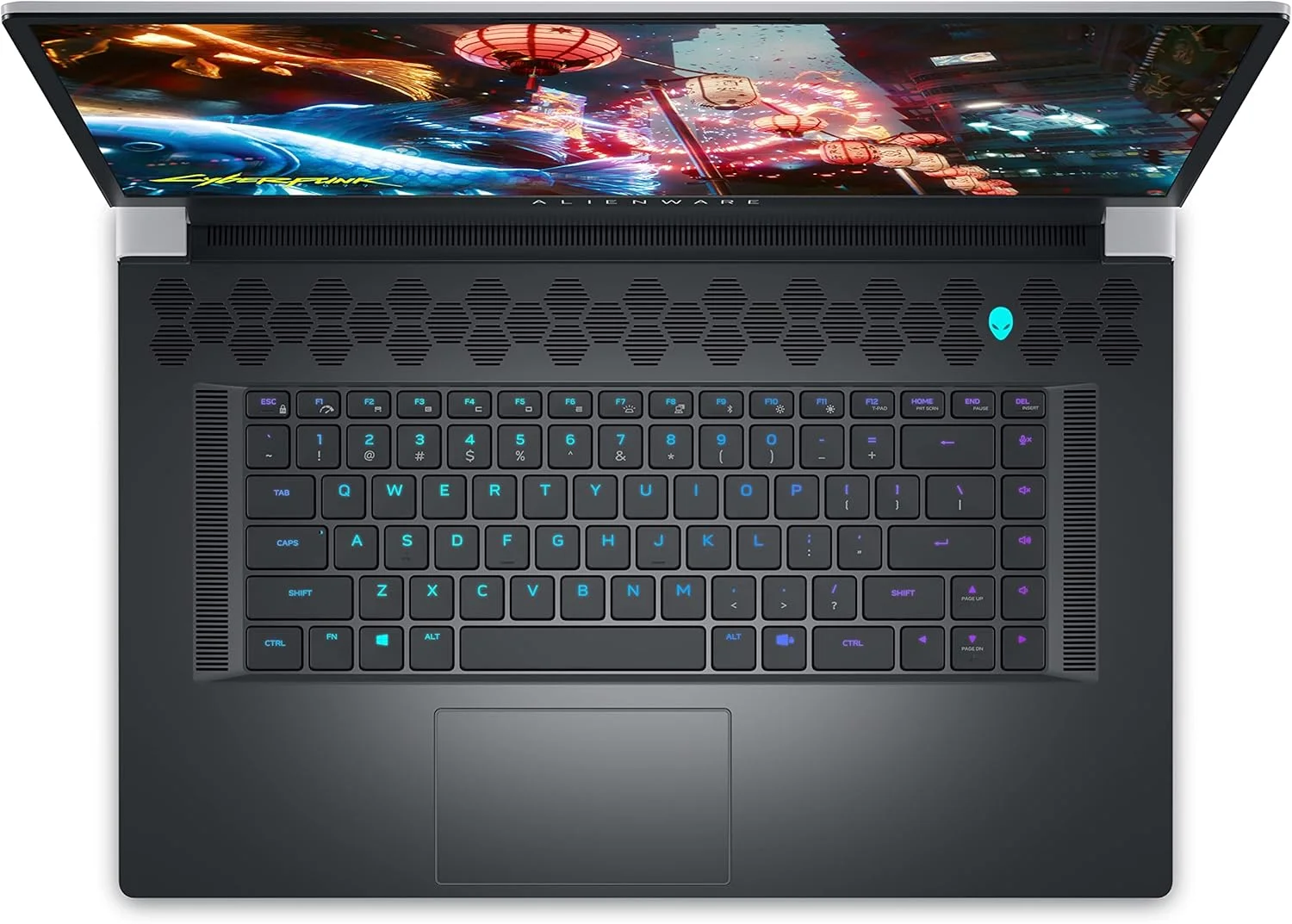 لپ تاپ گیمینگ Dell Alienware X17 R2 (2022) | صفحه نمایش 17.3 اینچی 165 هرتز FHD | پردازنده Core i9 - هارد SSD 1 ترابایتی - رم 32 گیگابایتی - کارت گرافیک 3080 Ti | 14 هسته @ 5 گیگاهرتز - پردازنده نسل دوازدهم - 16 گیگابایت GDDR6X ویندوز 11 هوم (ارتقا یافته)