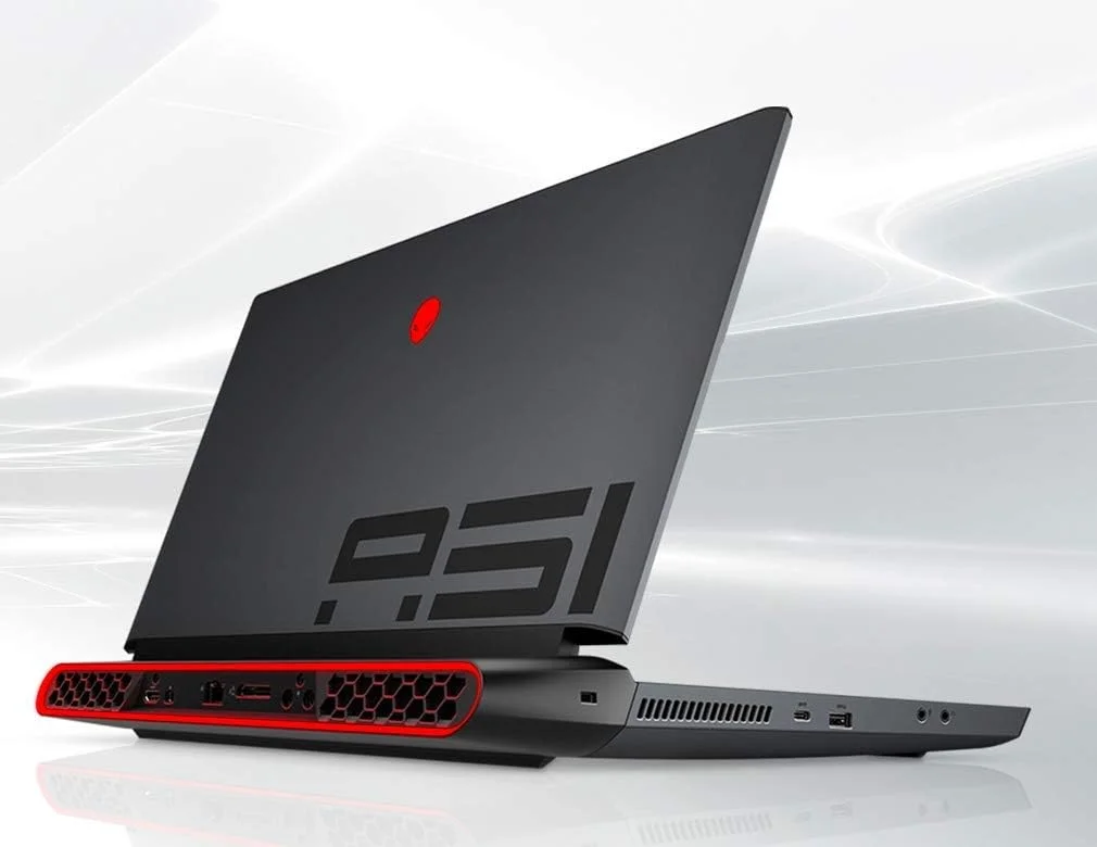 لپ تاپ Alienware Dell Area 51M، صفحه نمایش 17.3 اینچی FHD (1920 x 1080)، پردازنده نسل نهم Intel Core i7-9700K، رم 16 گیگابایتی (2x8GB)، حافظه SSD 256 گیگابایتی + SSHD 1 ترابایتی، کارت گرافیک NVIDIA GeForce RTX 2070، ویندوز 10 هوم