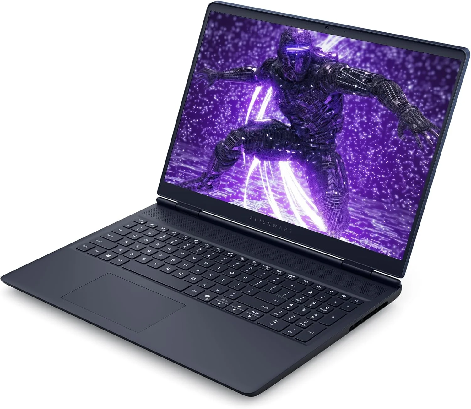 لپ تاپ گیمینگ Alienware 16 Aurora، پردازنده Intel 7-240H، رم 64 گیگابایتی DDR5، حافظه SSD PCIe 2 ترابایتی، نمایشگر 16 اینچی WQXGA (2560x1600) 120 هرتز، کارت گرافیک Nvidia G-Force RTX 5060، کیبورد با نور پس زمینه، ویندوز 11 پرو، آبی