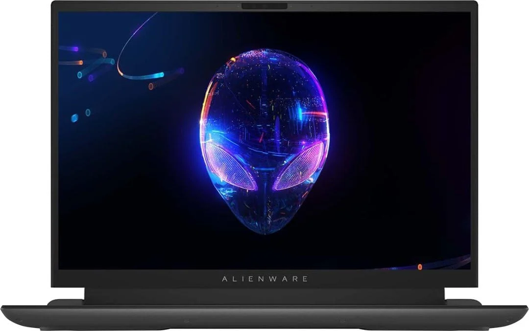 لپ تاپ گیمینگ Alienware m18 R2 18 اینچی 165 هرتز WQXGA (پردازنده 24 هسته ای Intel i9-14900HX، رم 64 گیگابایتی DDR5، 2x1 ترابایتی SSD RAID 0 (2 ترابایت)، RTX 4070 8GB، کیبورد RGB با نور پس زمینه هر کلید، 2X Thunderbolt 4، Wi-Fi 7، BT 5.4، وب کم، Win 11 Home)